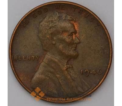Монета США 1 цент 1946 КМ132 XF арт. 30993