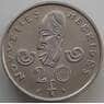 Новые Гебриды 20 франков 1967 КМ3.1 BU арт. 14569