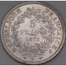 Франция 5 франков 1873 А КМ820 XF арт. 40419