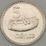 Фиджи 5 центов 1990 КМ51a UNC (J05.19) арт. 18198