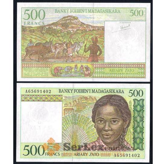 Мадагаскар 500 франков 1994 Р75 UNC арт. 39990