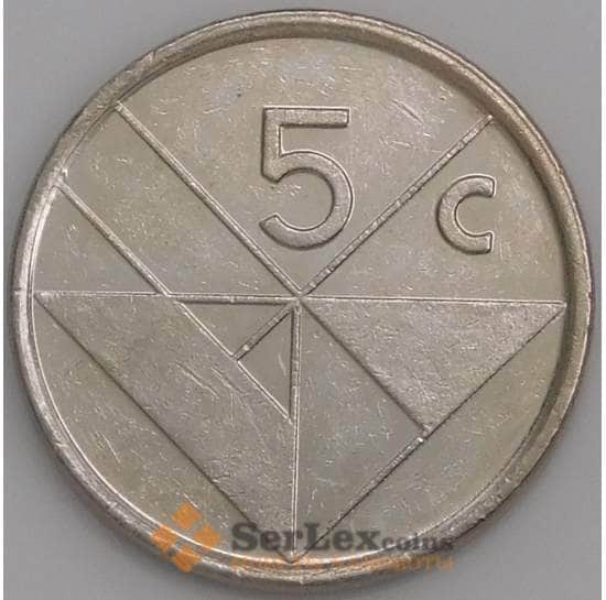 Аруба монета 5 центов 1998 КМ1 XF арт. 47617