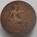 Монета Великобритания 1 пенни 1910 КМ794 F (J05.19) арт. 16247