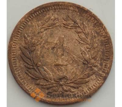 Монета Швейцария 1 раппен 1937 КМ3 AU арт. 13249