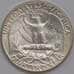 Монета США 1/4 доллара 1964 КМ164 UNC штемпельный блеск арт. 39867