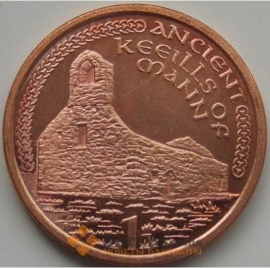 Мэн остров 1 пенни 2000 КМ1036 Proof арт. 7577