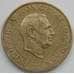 Монета Дания 2 кроны 1949 КМ838.1 XF арт. 6660