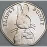 Великобритания 50 пенсов 2018 UC185 BU Флопси Банни  арт. 40038
