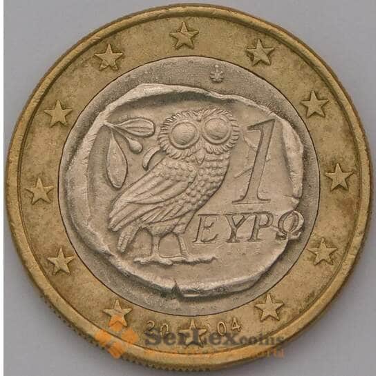 Греция 1 евро 2004 арт. 31385