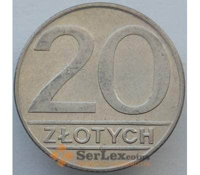 Монета Польша 20 злотых 1990 КМ153.2 AU (J05.19) арт. 16384
