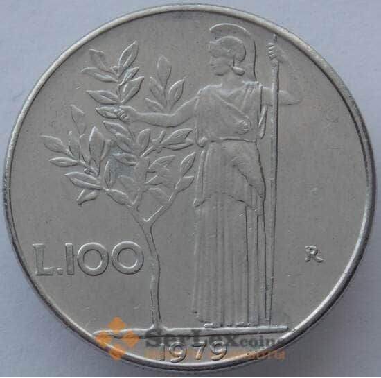 Италия 100 лир 1978 KM96.1 UNC (J05.19) арт. 15532