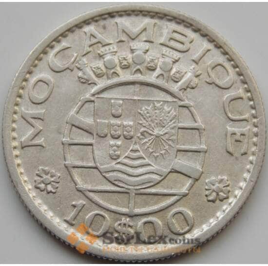 Мозамбик 10 эскудо 1952 КМ79 VF арт. 7974
