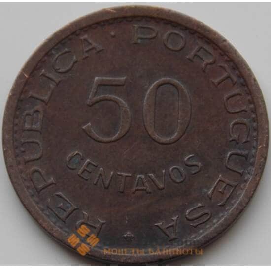 Мозамбик 50 сентаво 1974 КМ89 XF арт. 7971