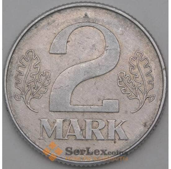 Германия (ГДР) 2 марки 1974 КМ48 арт. 29368