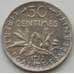 Монета Франция 50 сантимов 1913 КМ854 AU арт. 12492