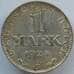 Монета Германия 1 марка 1924 F КМ42 AU Серебро (J05.19) арт. 14802