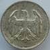 Монета Германия 1 марка 1924 F КМ42 AU Серебро (J05.19) арт. 14802