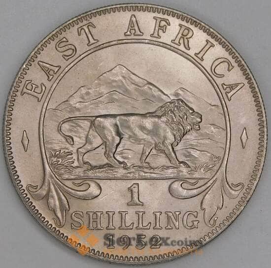 Британская Восточная Африка 1 шиллинг 1952 КМ31 BU арт. 55000