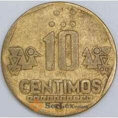 Перу 10 сентимо 1992 КМ305 VF арт. 57590