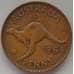 Монета Австралия 1 пенни 1964 КМ56 VF Елизавета II (J05.19) арт. 17168
