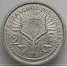 Французское Сомали 2 франка 1959 КМ9 UNC (J05.19) арт. 17353