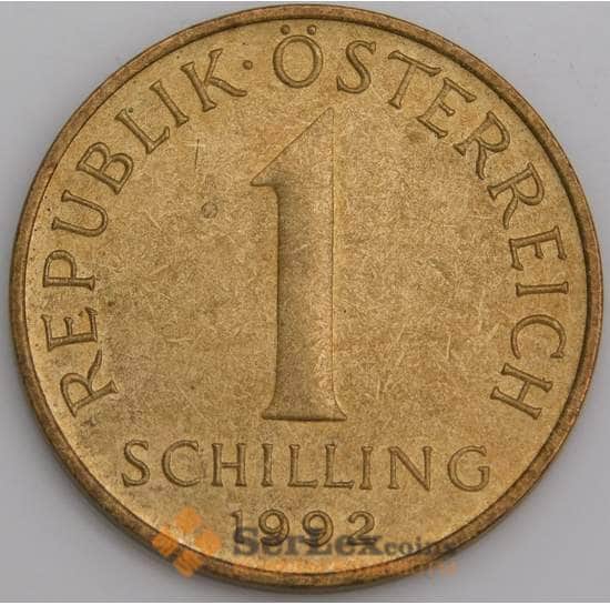 Австрия 1 шиллинг 1992 КМ2886 UNC арт. 46144