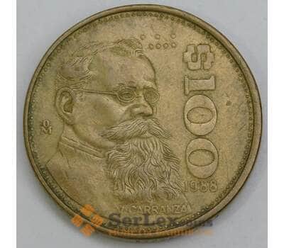 Мексика 100 песо 1988 КМ493 XF арт. 56115