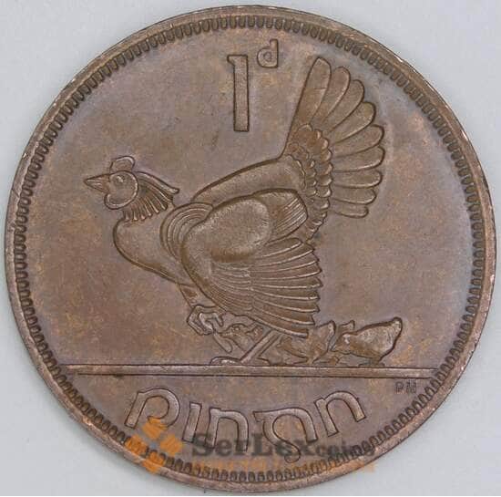 Ирландия 1 пенни 1949 КМ11 XF арт. 39161