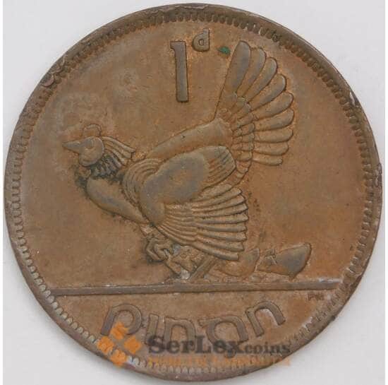 Ирландия 1 пенни 1949 КМ11 XF арт. 39161