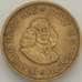 Монета Южная Африка ЮАР 1/2 цента 1963 КМ56 VF (J05.19) арт. 18644