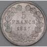 Франция 5 франков 1837 КМ749 XF арт. 51492