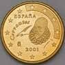 Испания 10 евроцентов 2001 BU арт. 28522