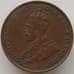 Монета Австралия 1 пенни 1934 КМ23 VF арт. 12289