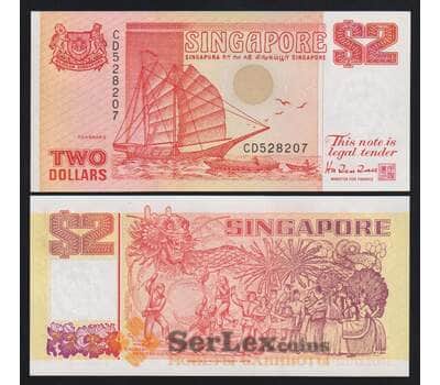 Сингапур 2 доллара ND 1990 Р27 UNC арт. 53839