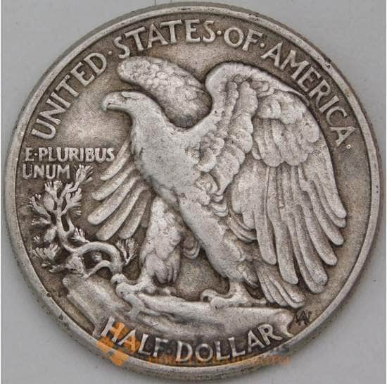 США 1/2 доллара 1946 КМ146 арт. 30729