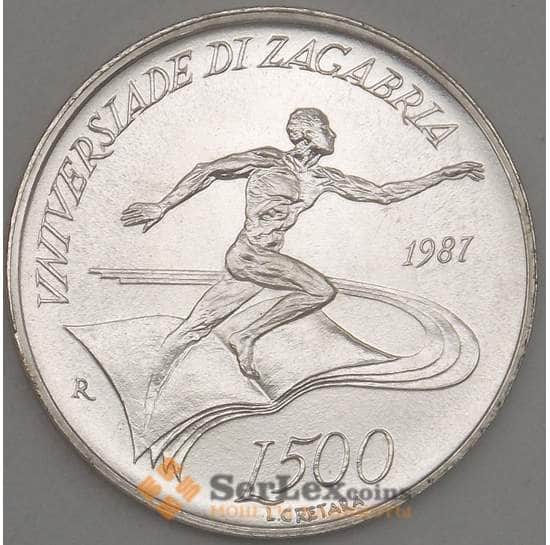Сан-Марино 500 лир 1987 КМ213 UNC (n17.19) арт. 21412