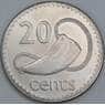 Фиджи 20 центов 2006 КМ53а UNC арт. 55354
