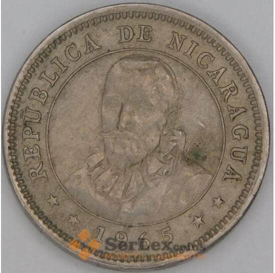 Никарагуа 5 сентаво 1965 КМ24.2 VF арт. 54119