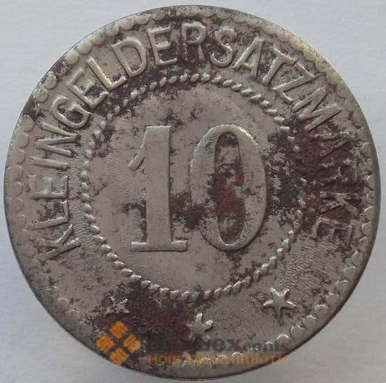 Германия Нотгельд 10 пфеннигов 1917 Сталь Кобург (J05.19) арт. 15997