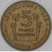 Гвинея 5 франков 1959 КМ1 AU арт. 54778
