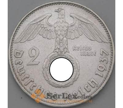 Монета Германия 2 марки 1937 D КМ93 XF арт. 22207