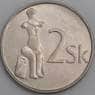 Словакия монета 2 кроны 1993 КМ13 АU арт. 45540