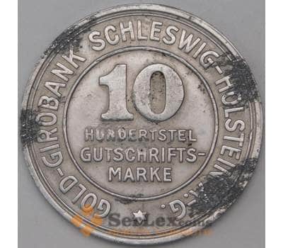 Германия Нотгельд 10/100 марки 1923 Шлезвиг-Гольштейн арт. 23690