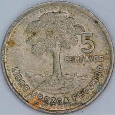 Гватемала 5 сентаво 1994 КМ276.4 XF арт. 57553 Гватемала 5 сентаво 1994 КМ276.4 XF арт. 57553