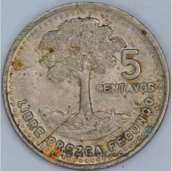 Гватемала 5 сентаво 1994 КМ276.4 XF арт. 57553
