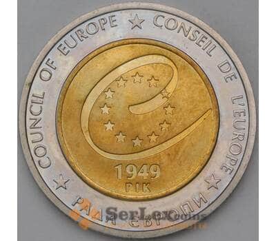 Монета Украина 5 гривен 2009 Рада (Совет) Европы холдер арт. 30487