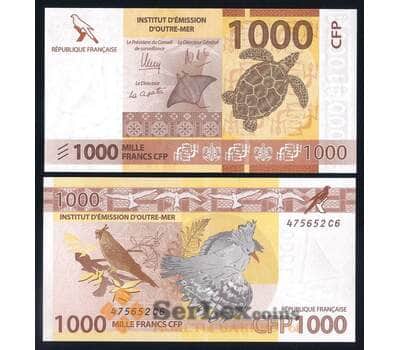 Французские Тихоокеанские Территории 1000 франков ND 2014 Р6 UNC арт. 52076