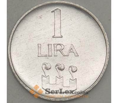 Монета Сан-Марино 1 лира 1972 UNC  арт. 21524