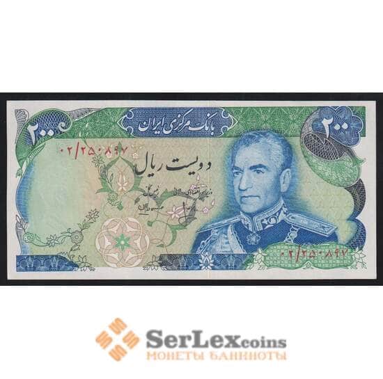 Иран 200 риалов ND 1974-1979 Р103с UNC арт. 53629
