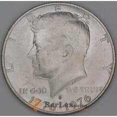 США 1/2 доллара 1976 S КМ205а UNC Индепенденс Холл арт. 53591